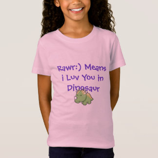 Niedliches Dinosaurier-Shirt (Rawr) T-Shirt