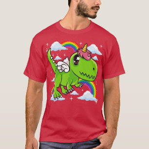 Niedliches Dinosaurier Unisaur Mythisches Tier T-Shirt