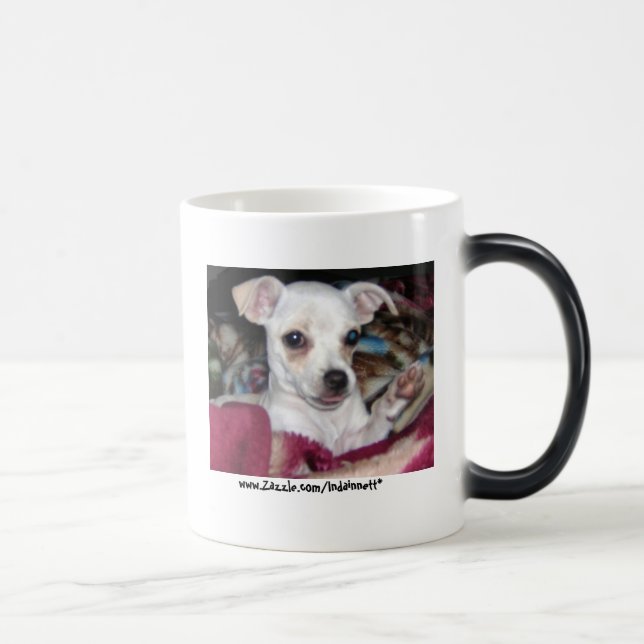 Niedliches Dog-Mug. Verwandlungstasse (Rechts)