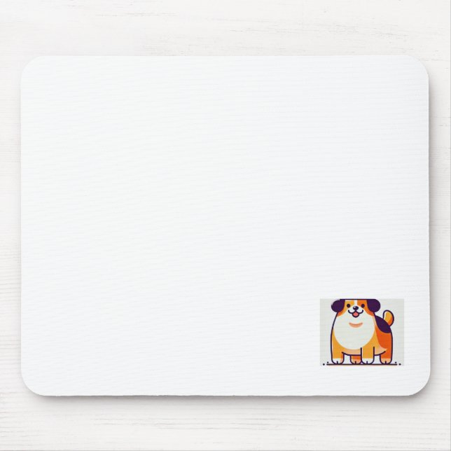 Niedliches Doggy Mouse-Pad Mousepad (Vorne)