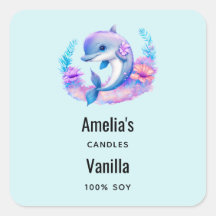 Niedliches Dolphin Sea Creature Candle Business