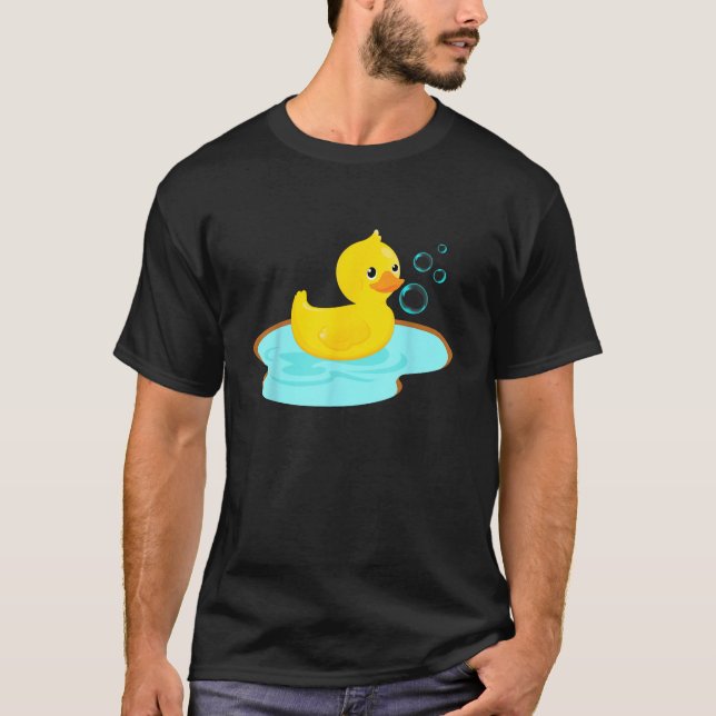 Niedliches Duckling Kids Geschenk T-Shirt (Vorderseite)