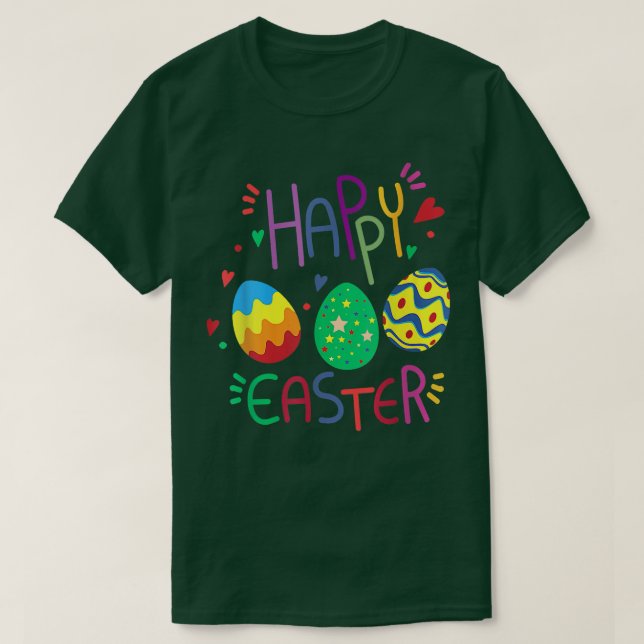 Niedliches Ei Christlich oder katholisch Holida T-Shirt (Design vorne)