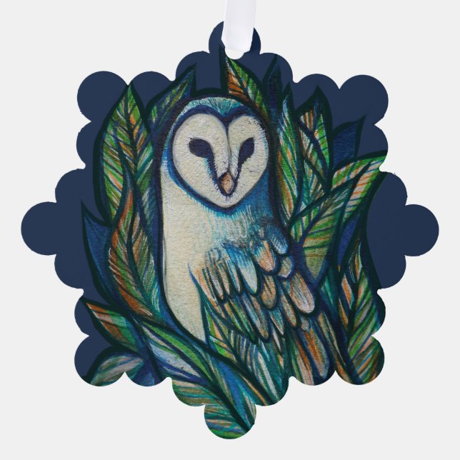 Niedliches Ei Ornament Karte (Vorderseite)