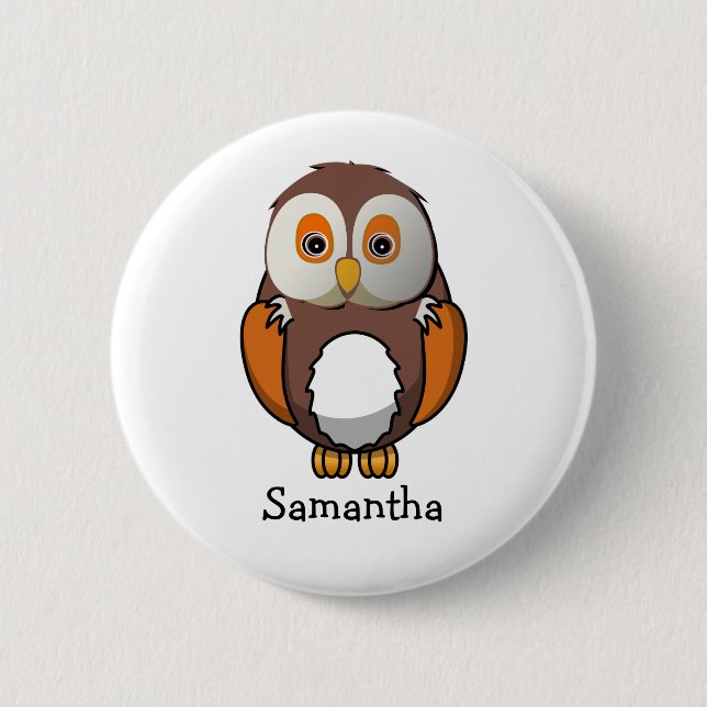 Niedliches Ei Personalisiert Button (Vorderseite)