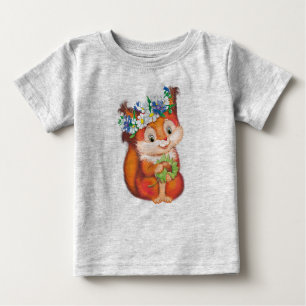 niedliches Eichhörnchen Baby T-shirt