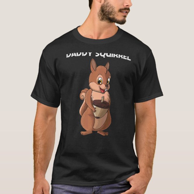 Niedliches Eichhörnchen für Männer Jungen Eichhörn T-Shirt (Vorderseite)