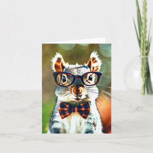 Niedliches Eichhörnchen Karte