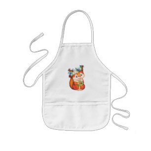 niedliches Eichhörnchen Kinderschürze