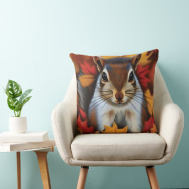Niedliches Eichhörnchen-Kissen Kissen
