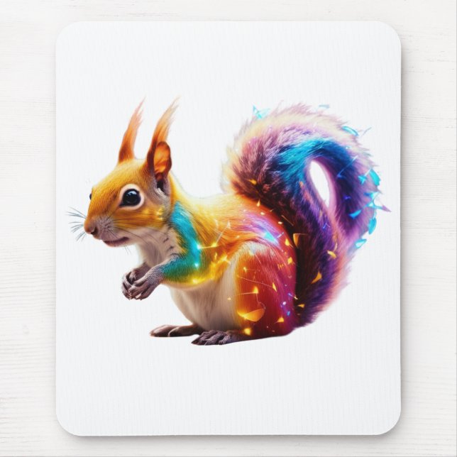 Niedliches Eichhörnchen Mousepad (Vorne)