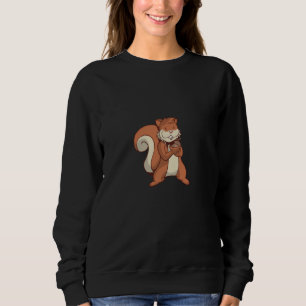 Niedliches Eichhörnchen Sweatshirt