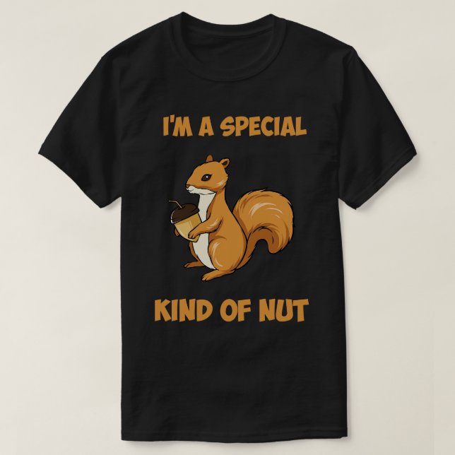 Niedliches Eichhörnchen T-Shirt (Design vorne)