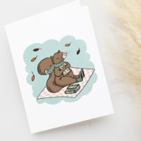 Niedliches Eichhörnchenbuch Liebhaber Leere