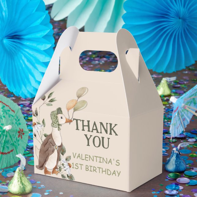 Niedliches Ein Albernes Gänse Kinderzimmer Rhymes  Geschenkschachtel (Party)