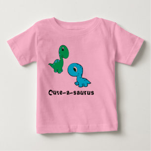 Niedliches-ein-saurus niedliches Dinosaurier-Shirt Baby T-shirt