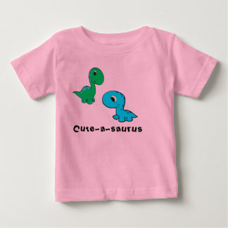 Niedliches-ein-saurus niedliches Dinosaurier-Shirt Baby T-shirt