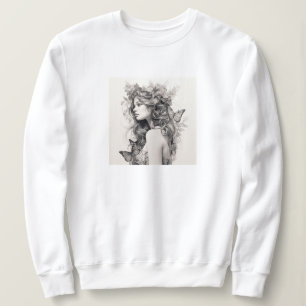 Niedliches einfaches Design Frauen schwarze Liebha Sweatshirt