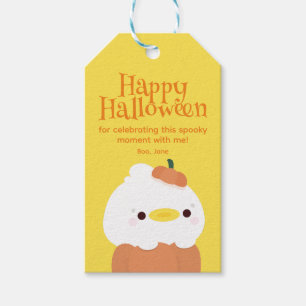 Niedliches Einfaches Halloween-Party Geschenkanhänger