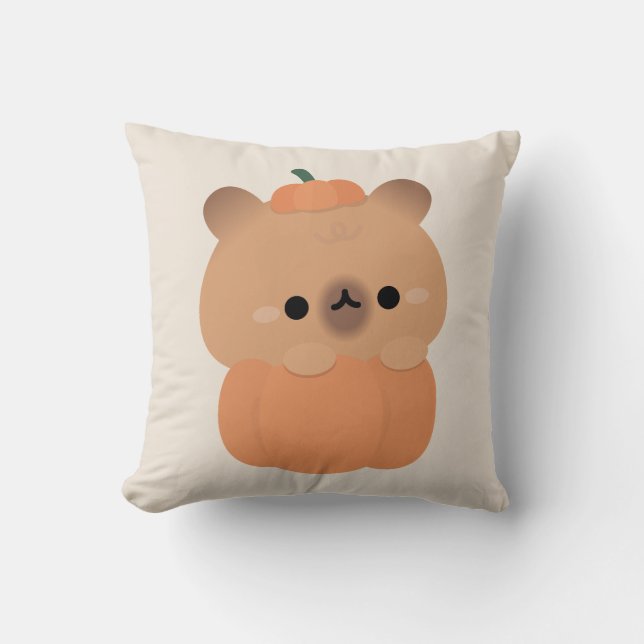 Niedliches Einfaches Halloween-Party Kissen (Vorderseite)