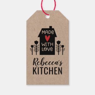 Niedliches Einfaches, mit Liebe-Kraft-Geschenkpapi Geschenkanhänger