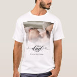 Niedliches einfaches Vater Geschenk Wir Liebe Sie  T-Shirt<br><div class="desc">Niedliches einfaches Vater Geschenk Wir Liebe Sie Vater Foto</div>