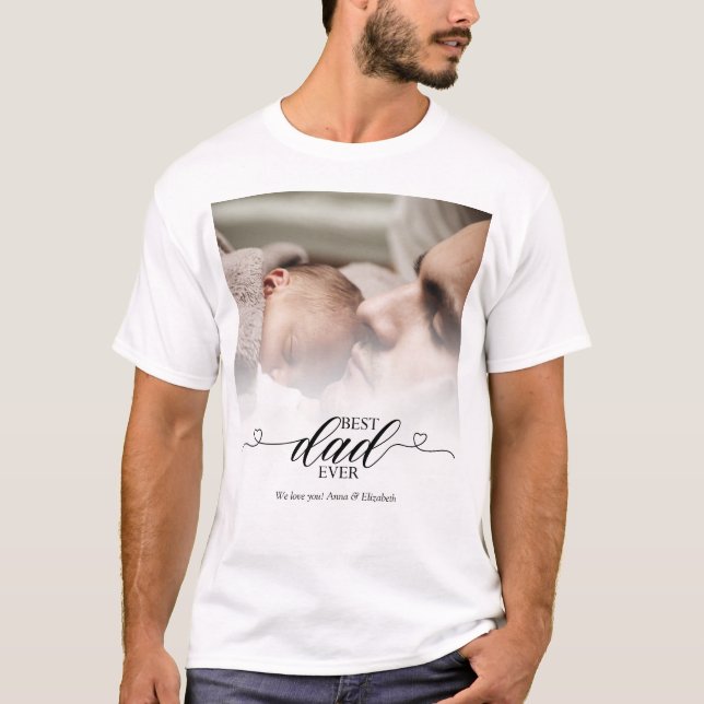 Niedliches einfaches Vater Geschenk Wir Liebe Sie  T-Shirt (Vorderseite)