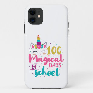 Niedliches Einhorn 100 magische Schultage Case-Mate iPhone Hülle