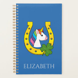 Niedliches Einhorn am St. Patrick's Day   Personal Planer