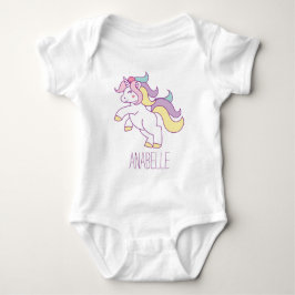 Niedliches Einhorn Baby Strampler