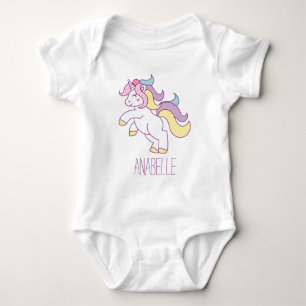 Niedliches Einhorn Baby Strampler