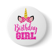 Niedliches Einhorn BIRTHDAY GIRL