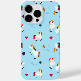 Niedliches Einhorn Gemustert Case-Mate iPhone 14 Pro Max Hülle