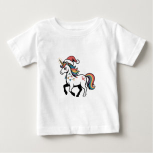Niedliches Einhorn Hirschrecken Weihnachtslicht So Baby T-shirt