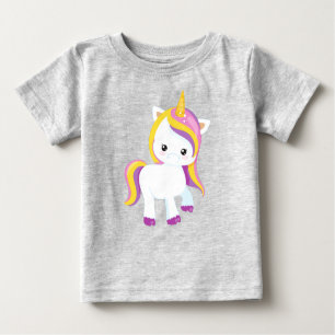 Niedliches Einhorn, Kawaii Einhorn, Kleines Einhor Baby T-shirt