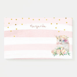 Niedliches Einhorn Magical Girl Post-it Klebezettel