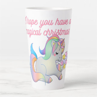 Niedliches Einhorn Magische Weihnachten Ugly Xmas Milchtasse