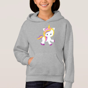 Niedliches Einhorn, magisches Einhorn, Einhorn Kaw Hoodie