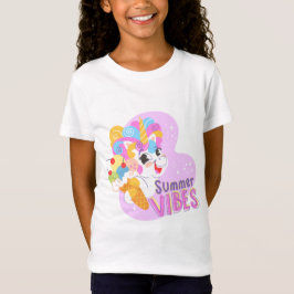 Niedliches Einhorn mit Eis T-Shirt