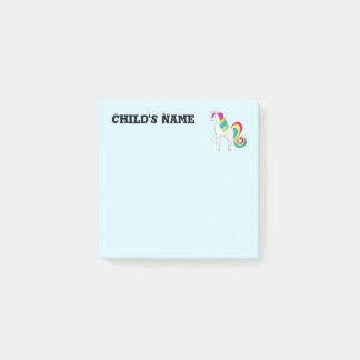 Niedliches Einhorn Post-it Klebezettel