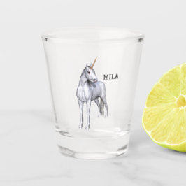 Niedliches Einhorn-Shotglas Schnapsglas