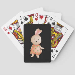 Niedliches Einhorn-Silvester-Party NYE 2023 Spielkarten