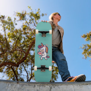 Niedliches Einhorn Skateboard