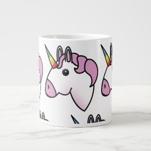 Niedliches Einhornmuster Jumbo-Tasse