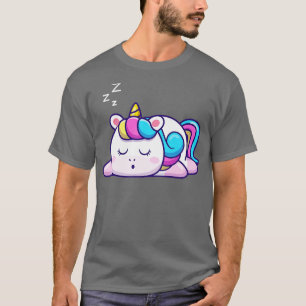 Niedliches Einhornschlafen (1) T-Shirt