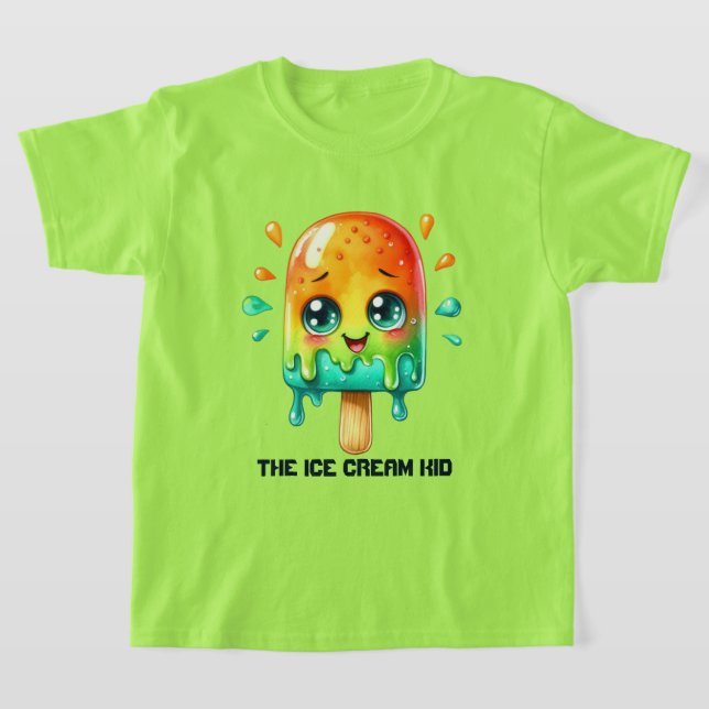Niedliches Eiscreme T-Shirt (Ablage )