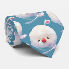 Niedliches Eisdockmuster Krawatte