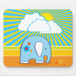 Niedliches Elefant Mousepad