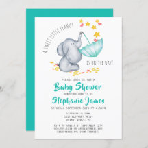 Niedliches Elephant Baby Duwer Gender Neutral