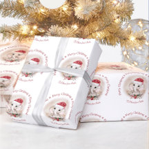 Niedliches Elephant Baby Girl Weihnachtswrapping P